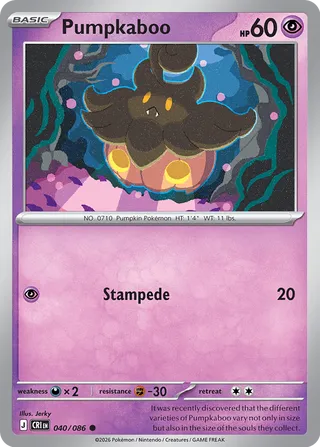 Pumpkaboo 040/086 - Chaos Rising