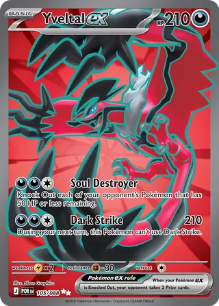 Yveltal ex 105/088 - Perfect Order
