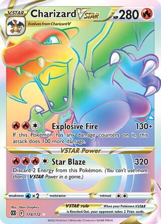 Charizard VSTAR 174/172 - Brilliant Stars