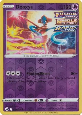 Deoxys 120/264 - Fusion Strike
