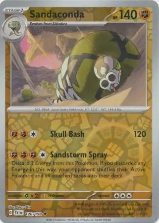 Sandaconda 120/198 - Scarlet & Violet Base