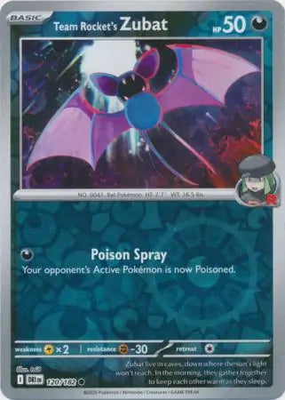 Team Rocket's Zubat 120/182 - Destined Rivals