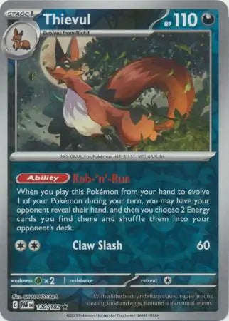 Team Rocket's Zubat 120/182 - Paradox Rift