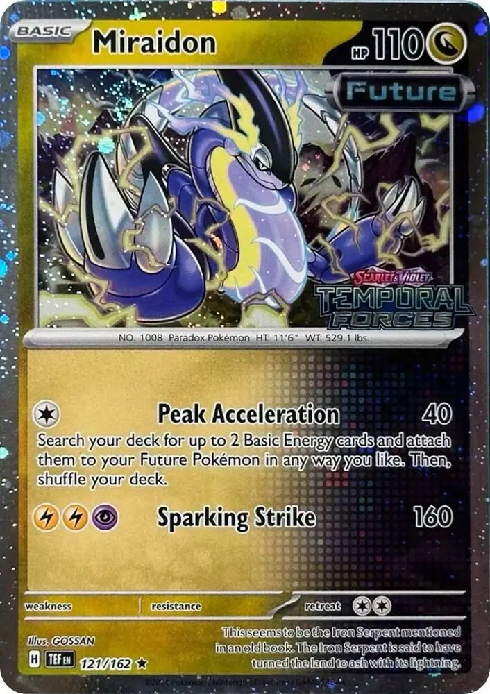 Miraidon Best Buy Cosmos Holo 121 - Miscellaneous Promos