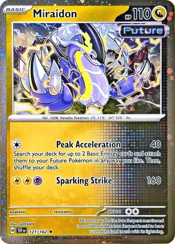 Miraidon Cosmos Holo 121 - Miscellaneous Promos