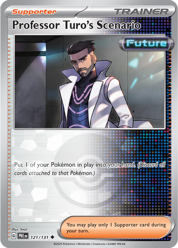 Professor Turo's Scenario 121/131 - Prismatic Evolutions