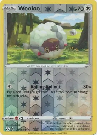 Wooloo 121/159 - Crown Zenith