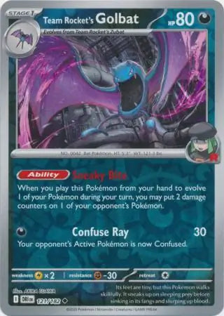Team Rocket's Golbat 121/182 - Destined Rivals
