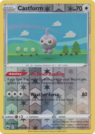 Castform 121/198 - Chilling Reign
