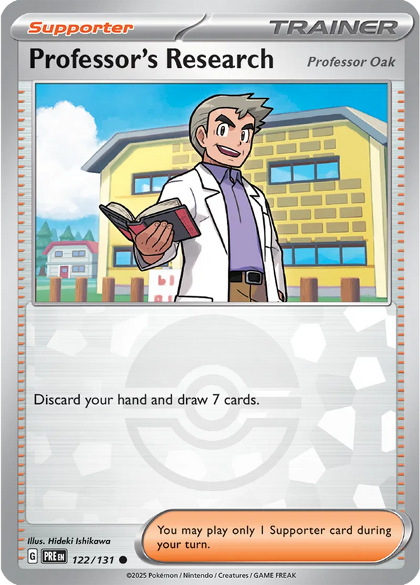 Professor's Research 122/131 - Prismatic Evolutions