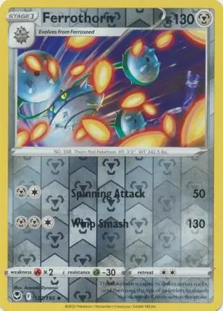 Ferrothorn 122/195 - Silver Tempest