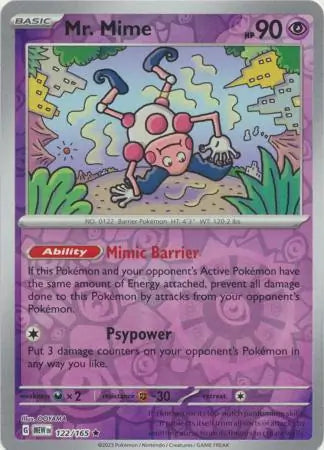 Mr. Mime 122/165 - Scarlet & Violet 151