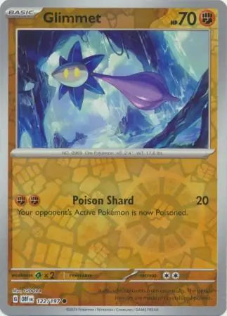 Glimmet 122/197 - Obsidian Flames