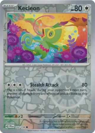 Kecleon 122/159 - Journey Together