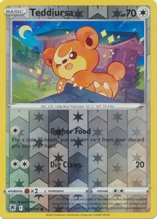 Teddiursa 122/189 - Astral Radiance