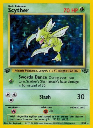 Scyther 10/64 - Jungle