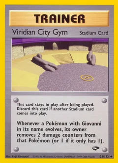 Viridian City Gym 123/132 - Gym Challenge