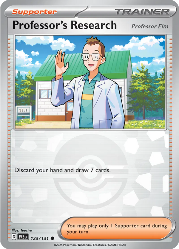 Professor's Research 123/131 - Prismatic Evolutions