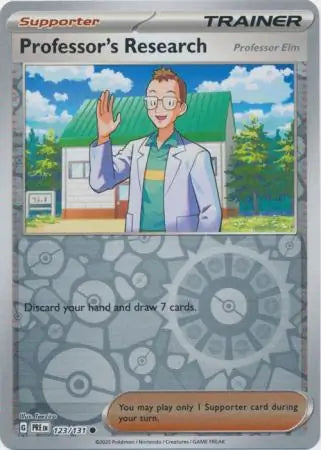 Professor's Research 123/131 - Prismatic Evolutions