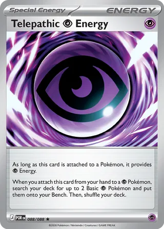 Telepathic Psychic Energy 088/088 - Perfect Order