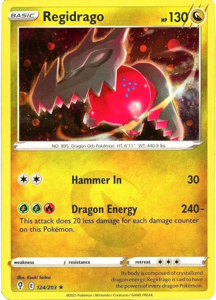 Regidrago Cosmos Holo 124 - Miscellaneous Promos