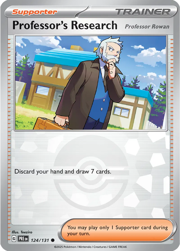 Professor's Research 124/131 - Prismatic Evolutions