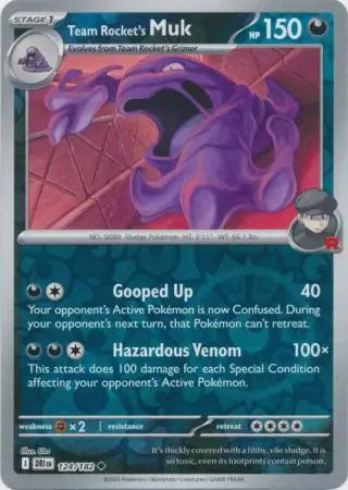 Team Rocket's Muk 124/182 - Destined Rivals