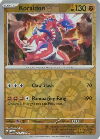 Koraidon 124/198 - Scarlet & Violet Base