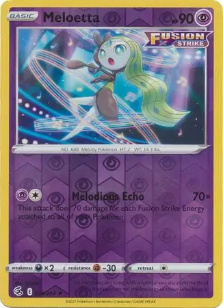 Meloetta 124/264 - Fusion Strike