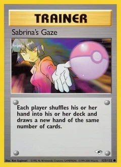 Sabrina's Gaze 125/132 - Gym Heroes