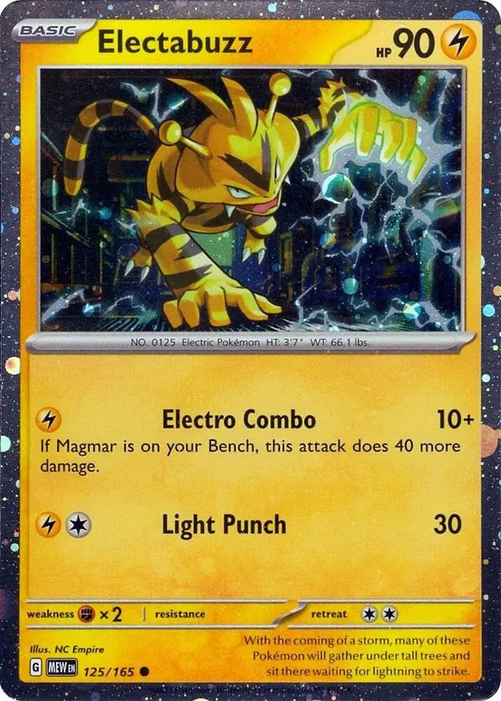 Electabuzz Cosmos Holo 125 - Miscellaneous Promos