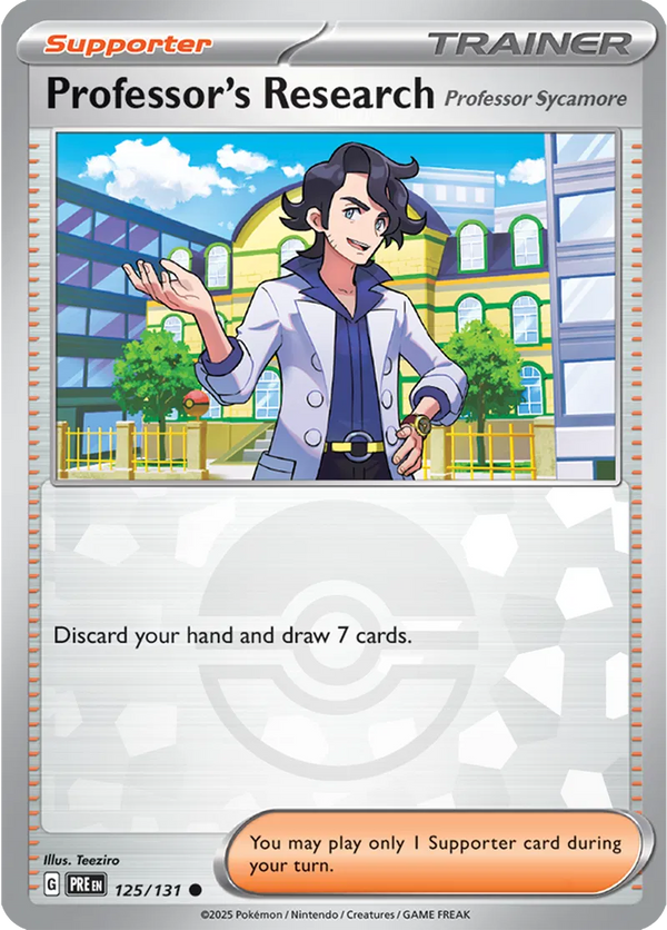 Professor's Research 125/131 - Prismatic Evolutions