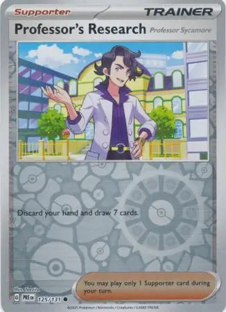 Professor's Research 125/131 - Prismatic Evolutions