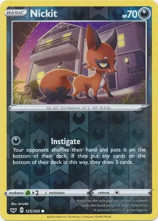 Nickit 125/202 - Sword & Shield Base