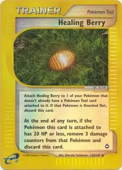 Healing Berry 125/147 - Aquapolis