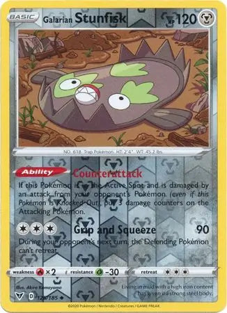 Galarian Stunfisk 125/185 - Vivid Voltage