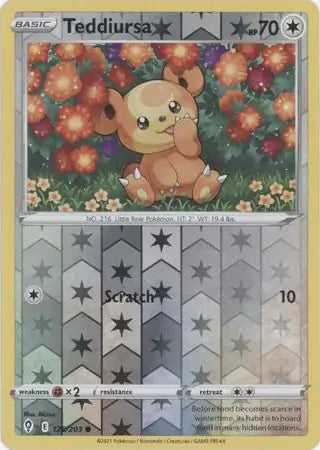 Teddiursa 126/203 - Evolving Skies
