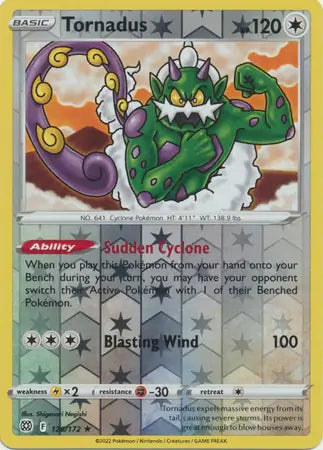 Tornadus 126/172 - Brilliant Stars
