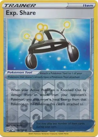 Exp. Share 126/163 - Battle Styles