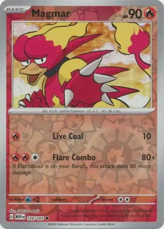 Magmar 126/165 - Scarlet & Violet 151