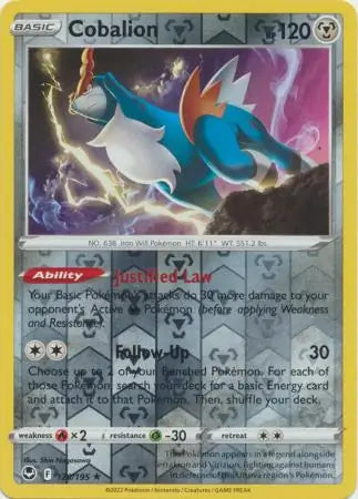 Cobalion 126/195 - Silver Tempest