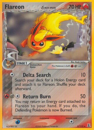 Flareon 5/113 - Delta Species