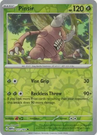 Pinsir 127/165 - Scarlet & Violet 151