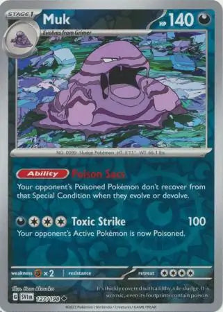 Muk 127/198 - Scarlet & Violet Base