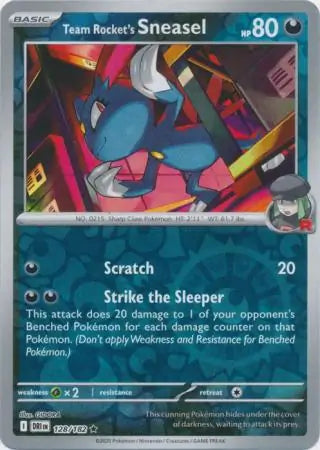 Team Rocket's Sneasel 128/182 - Destined Rivals