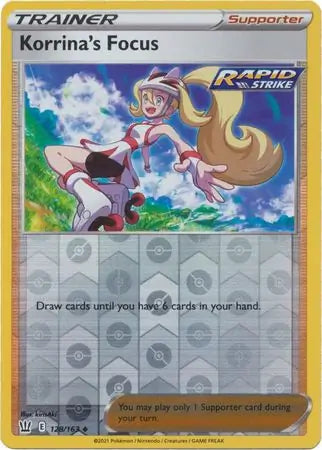 Korrina's Focus 128/163 - Battle Styles