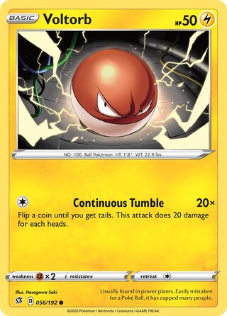 Voltorb 056/192 - Rebel Clash