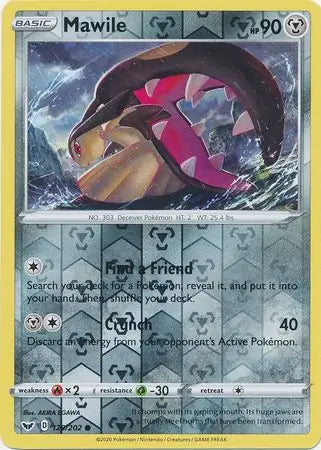 Mawile 129/202 - Sword & Shield Base