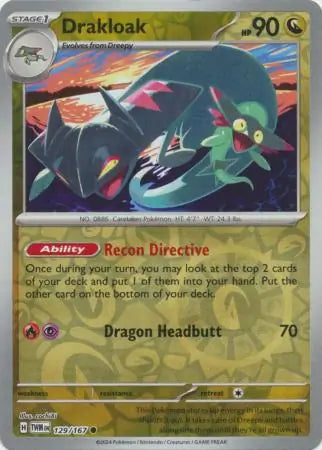 Drakloak 129/167 - Twilight Masquerade