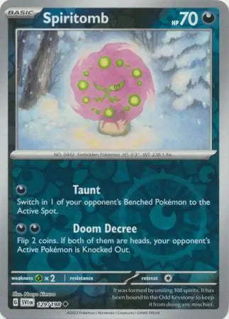 Spiritomb 129/198 - Scarlet & Violet Base